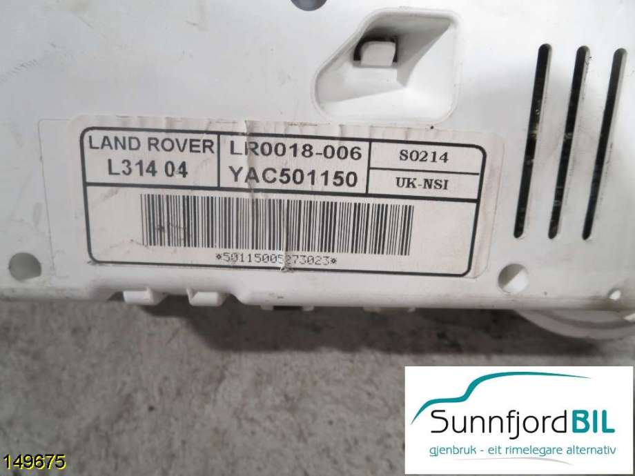 Instrumentpanel til Land Rover Freelander 1998-2006 (Type I) (LAND-ROVER|)