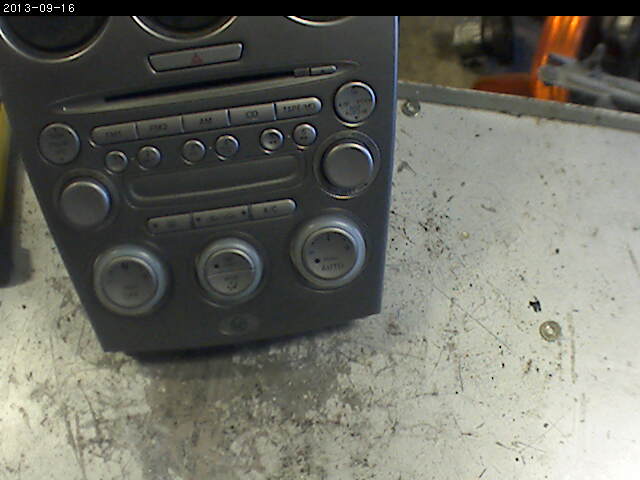 Varmeapparat betjening til Mazda 6, 2002-2008 (Type I)  (MAZDA 6|)