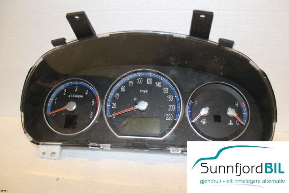 Instrumentpanel til Hyundai Santa Fe, 2006-2009 (Type II, Fase 1) (HYUNDAI|1164000150)