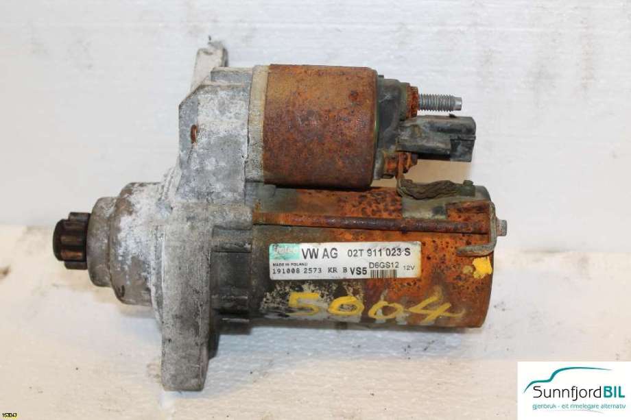 Starter til VW Polo, 2005-2009 (Type IV, Fase 2) (VOLKSWAGEN|02T 911 023 RX)