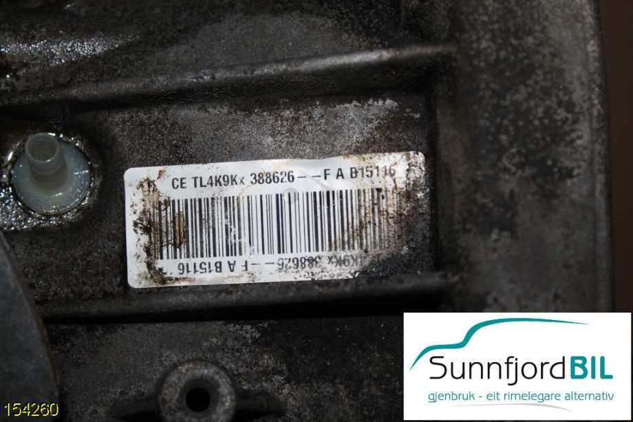 Girkasse manuell til Renault Megane 2003-2005 (Type II, Fase 1) (RENAULT|7701477994|7701476642|S048154)