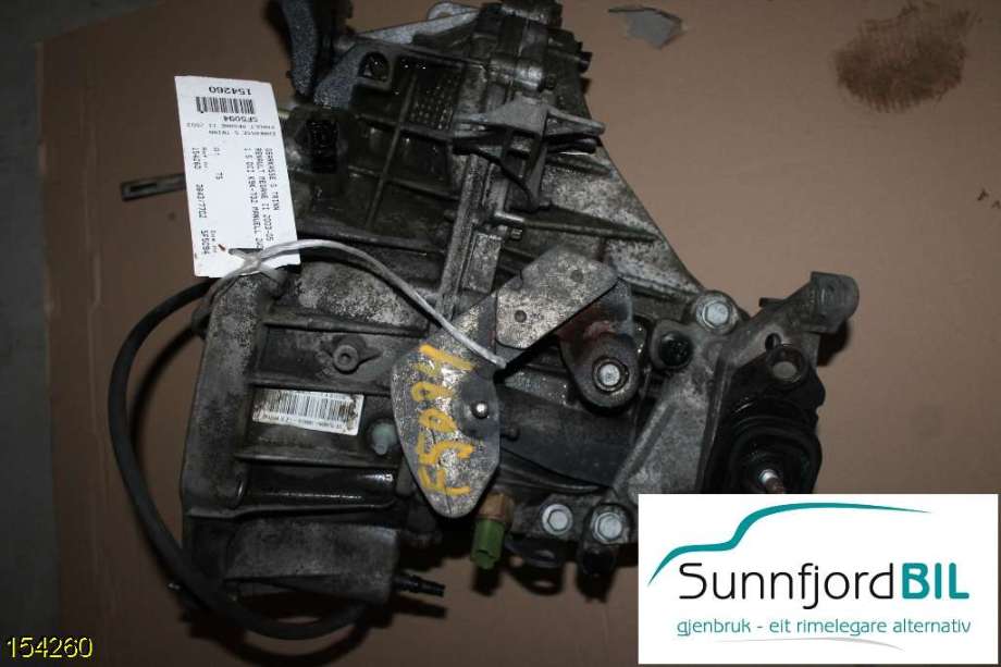 Girkasse manuell til Renault Megane 2003-2005 (Type II, Fase 1) (RENAULT|7701477994|7701476642|S048154)