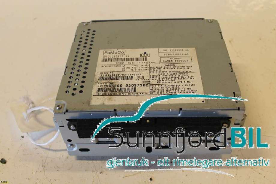 Bilstereo til Volvo V70 2007-2013 (Type III, Fase 1)  (VOLVO V70||VO6690 92037302)