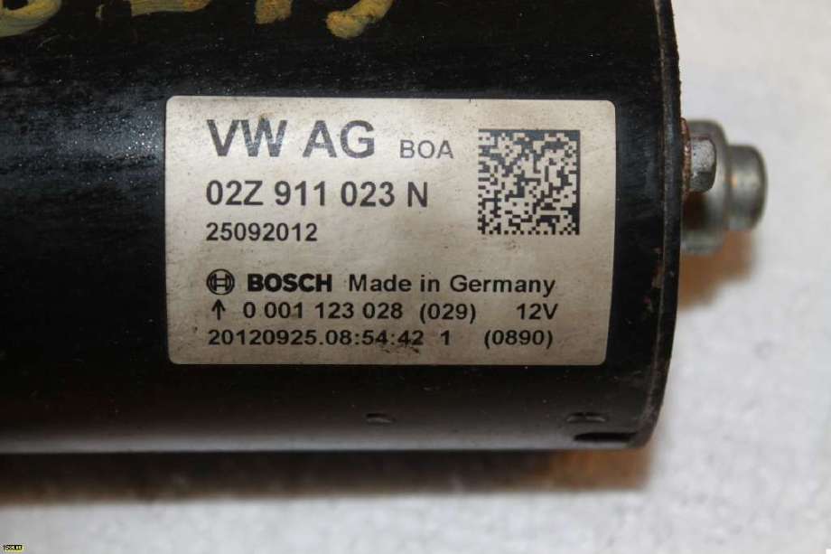 Starter diesel til Škoda Fabia, 2010-2014 (Type II, Fase 2)  (SKODA|)