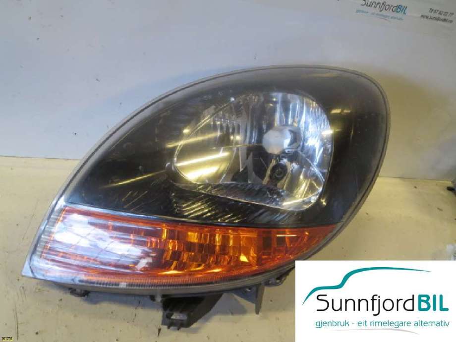 Frontlykt venstre halogen til Renault Kangoo 2003-2007 (Type I, Fase 2) (RENAULT KANGOO|260605162R|)