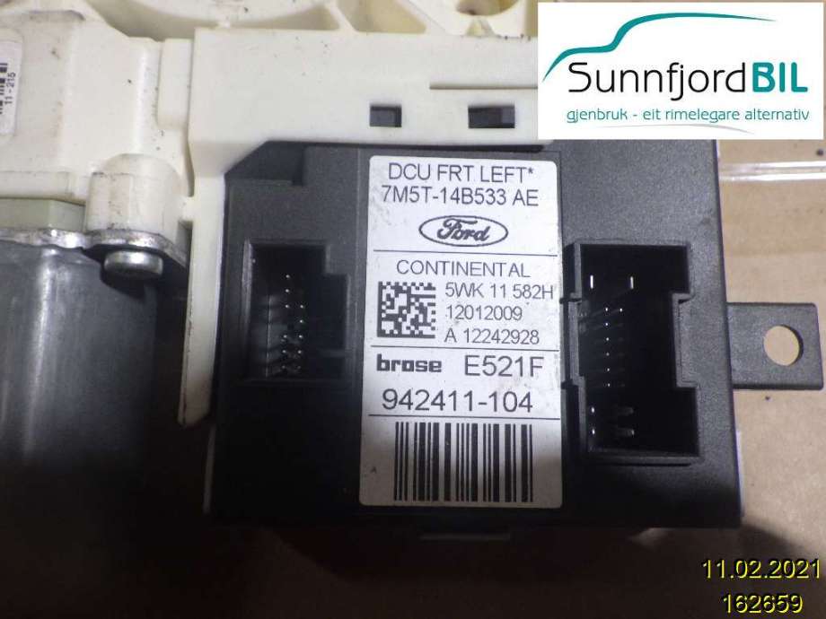 Ruteheis venstre til Ford Focus 2008-2010 (Type II, Fase 2) (FORD||7M5T14B5333AE)