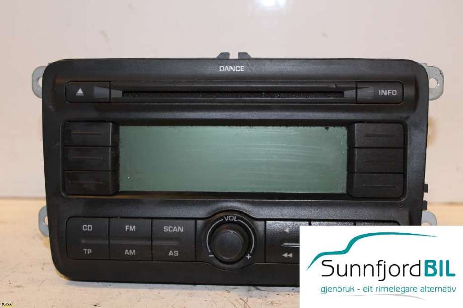 Bilstereo til Škoda Fabia, 2010-2014 (Type II, Fase 2)  (SKODA|5J00351651)