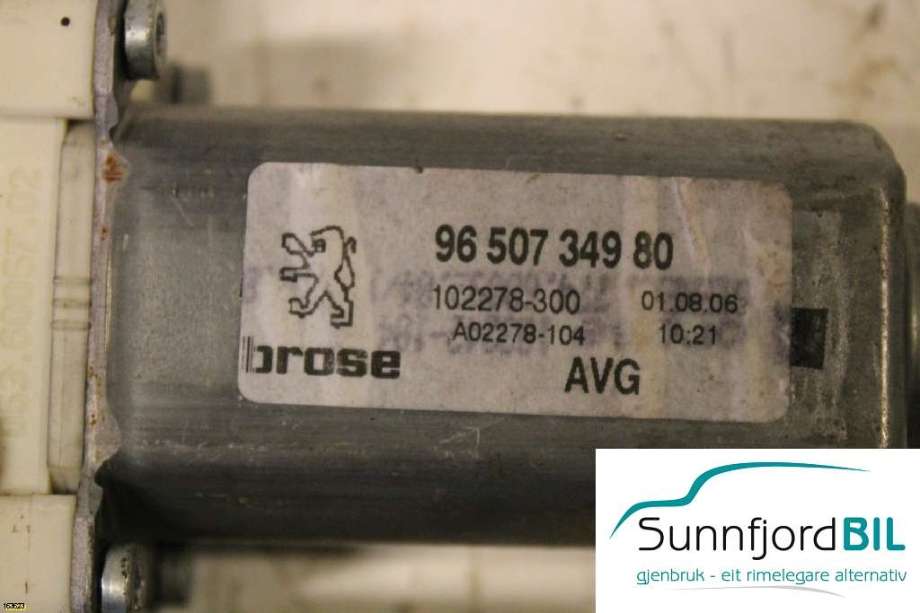 Ruteheis venstre foran til Peugeot 607 2000-2004 (Fase 1)  (PEUGEOT|9650734980|)