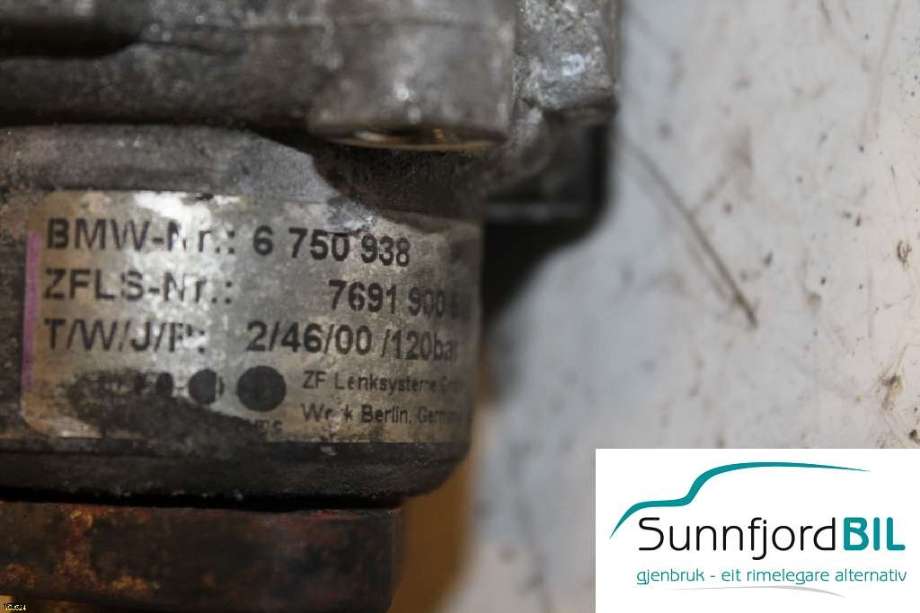 Servo pumpe mekanisk til BMW 5-Serie 1996-2003 (E39) (E39) (BMW||7691900518)