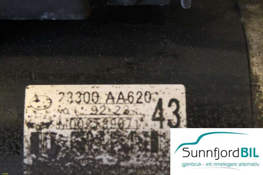 Starter diesel til Subaru Impreza 2008-2012 (Type III)  (SUBARU||23300AA620)