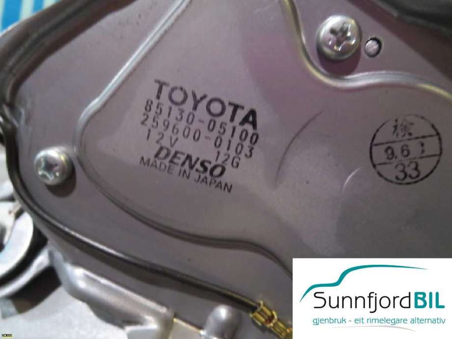 Viskermotor bakrute til Toyota Avensis 2003-2008 (Type II)  (TOYOTA|)