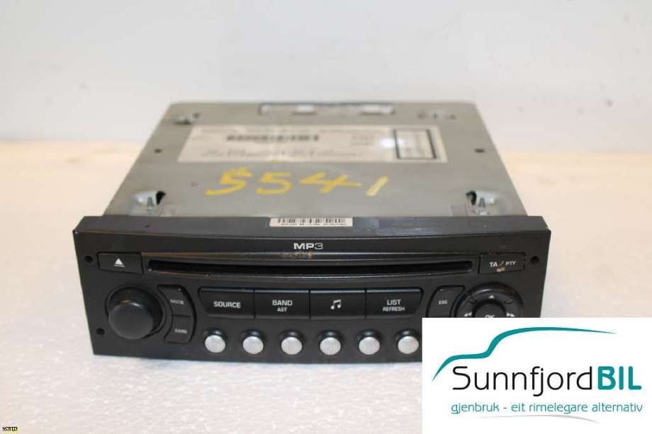 Bilstereo til Citroën Berlingo, 2008-2015 (Type II, Fase 1)  (CITROEN|)