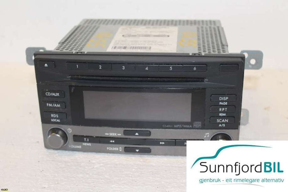 Bilstereo til Subaru Impreza, 2008-2012 (Type III)  (SUBARU|)