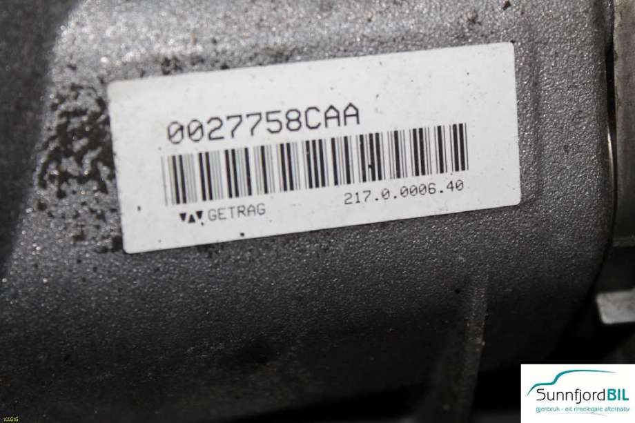Girkasse manuell 6-trinn til BMW 3-Serie 2005-2011 (E90/E91/E92/E93) (E90/E91/E92/E93) (BMW|GS6-17BG - APT|23 00 7 626 305|)