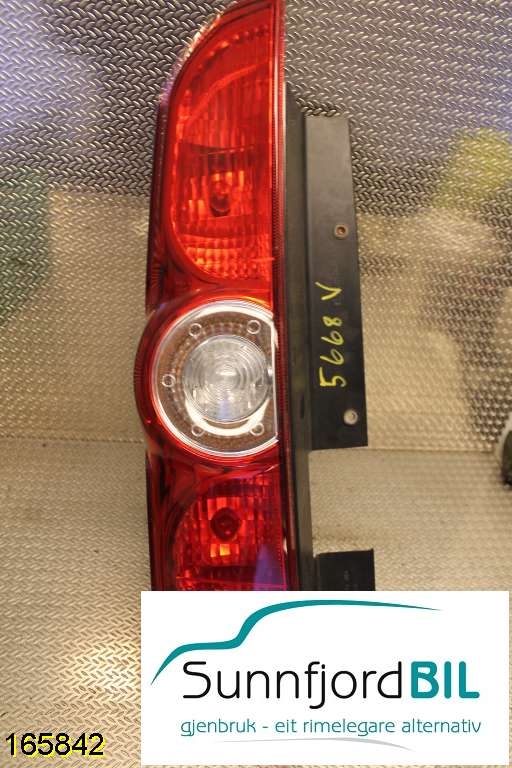 Baklykt venstre til Fiat Doblo 2010-->> (Type II) (FIAT|)