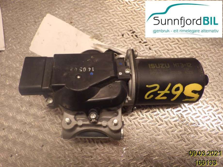 Viskermotor frontrute til Isuzu D-Max, 2012-2017 (Type II, Fase 1)  (ISUZU|)