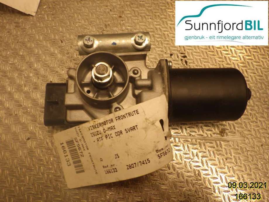 Viskermotor frontrute til Isuzu D-Max 2012-2017 (Type II, Fase 1)  (ISUZU|)
