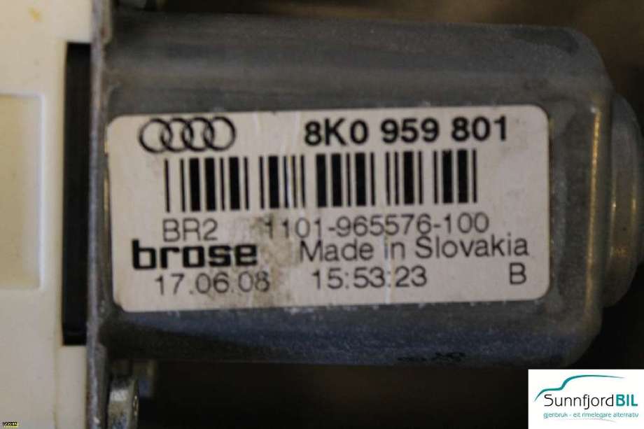 Ruteheis venstre foran til Škoda Superb 2002-2008 (Type I)  (SKODA SUPERB|)