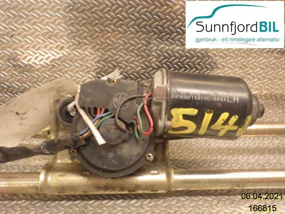 Viskermotor frontrute til Saab 9-3, 1998-2002 (Type I)  (SAAB|)