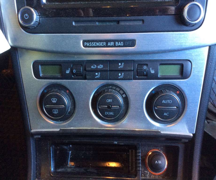 Varmeapparat betjening til VW Passat, 2005-2010 (B6) (B6) (VOLKSWAGEN|)