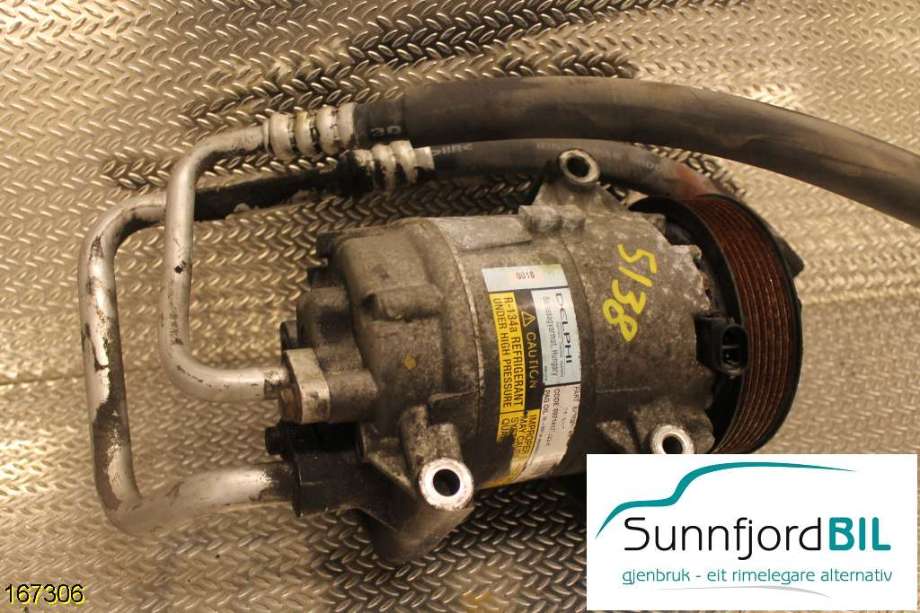 Aircondition kompressor til Nissan Primera, 2002-2007 (P12) (P12) (NISSAN|92600AW300)