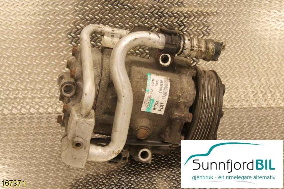 Aircondition kompressor til Opel Combo C, 2002-2011 (OPEL|R134A)
