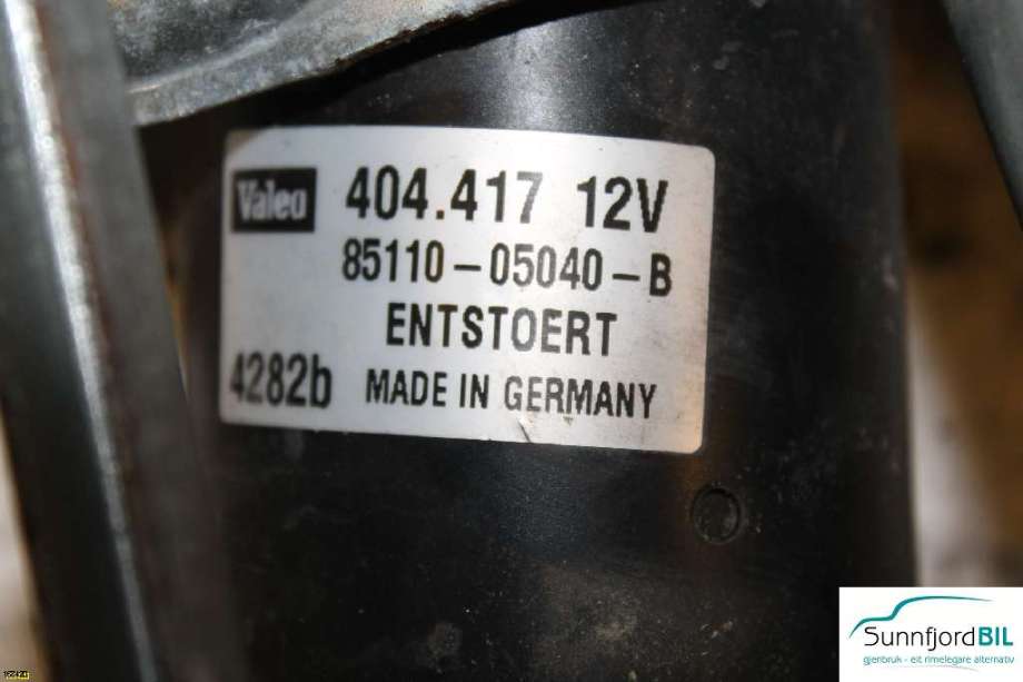 Viskermotor frontrute til Toyota Avensis 2000-2003 (Type I, Fase 2) (TOYOTA|)