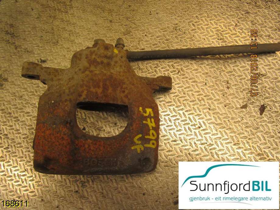 Bremsecaliper venstre foran til Toyota Aygo, 2005-2014 (Type I) (TOYOTA|)
