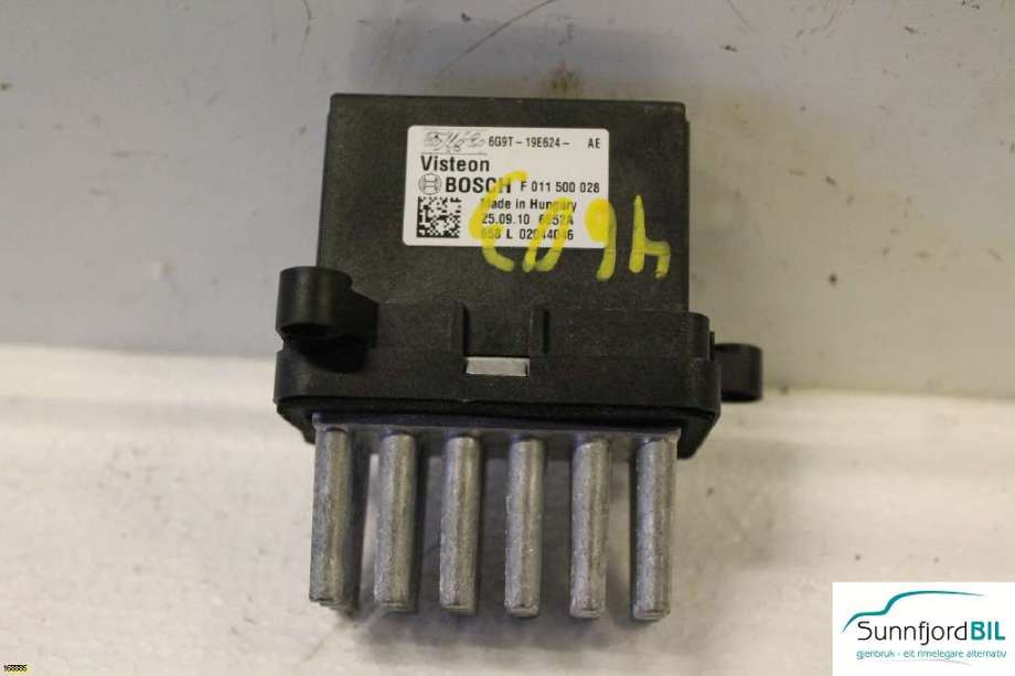 Varmeapparat motstand til Ford Fiesta, 2008-2012 (Type VI, Fase 1)  (FORD|)