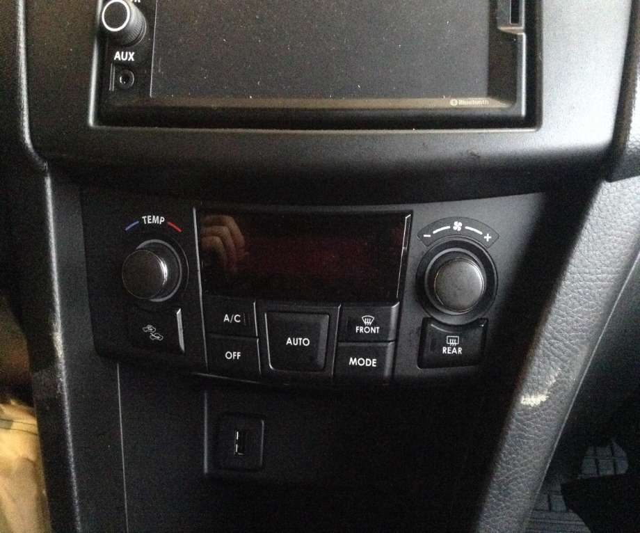 Varmeapparat betjening til Suzuki Swift, 2011-2017 (SUZUKI|)