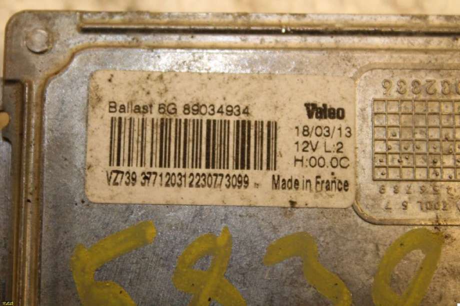 Styreenhet xenon/ballast til Peugeot 508 2011-2014 (Type I, Fase 1) (PEUGEOT|)