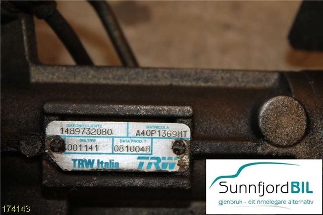 Tannstang til Citroën C8 2003-2008 (CITROEN|4000JF|)