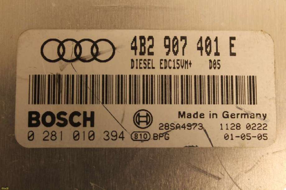 Styreenhet motor til Audi A6 2001-2004 (Type II, Fase 2) (C5) (C5) (AUDI|)