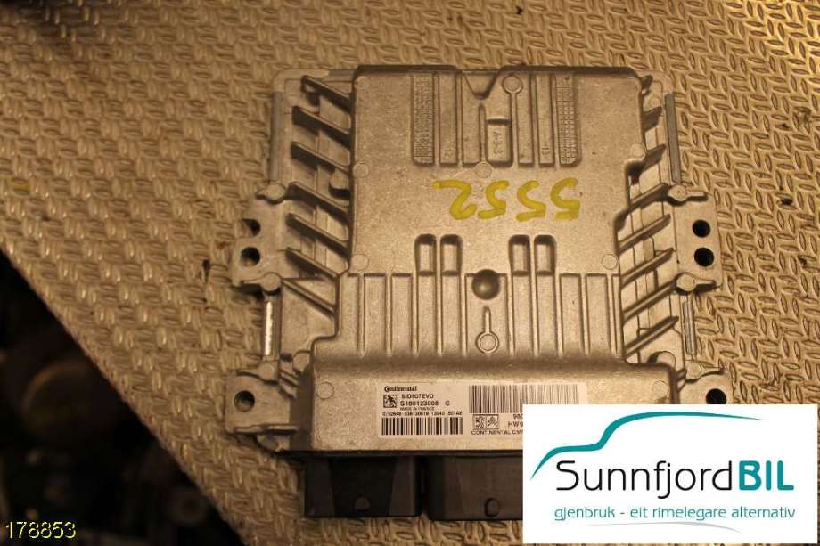 Styreenhet motor til Peugeot 508, 2011-2014 (Type I, Fase 1)  (PEUGEOT|9804127280)