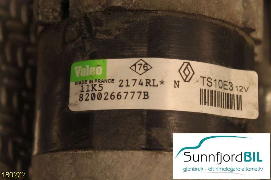 Starter til Renault Scenic 2003-2009 (Type II) (RENAULT||TS10E3)