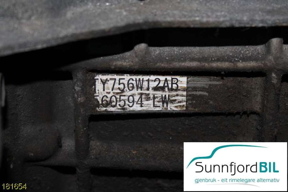 Girkasse manuell 6-trinn til Subaru Impreza 2008-2012 (Type III) (SUBARU|Y756W12AB|)