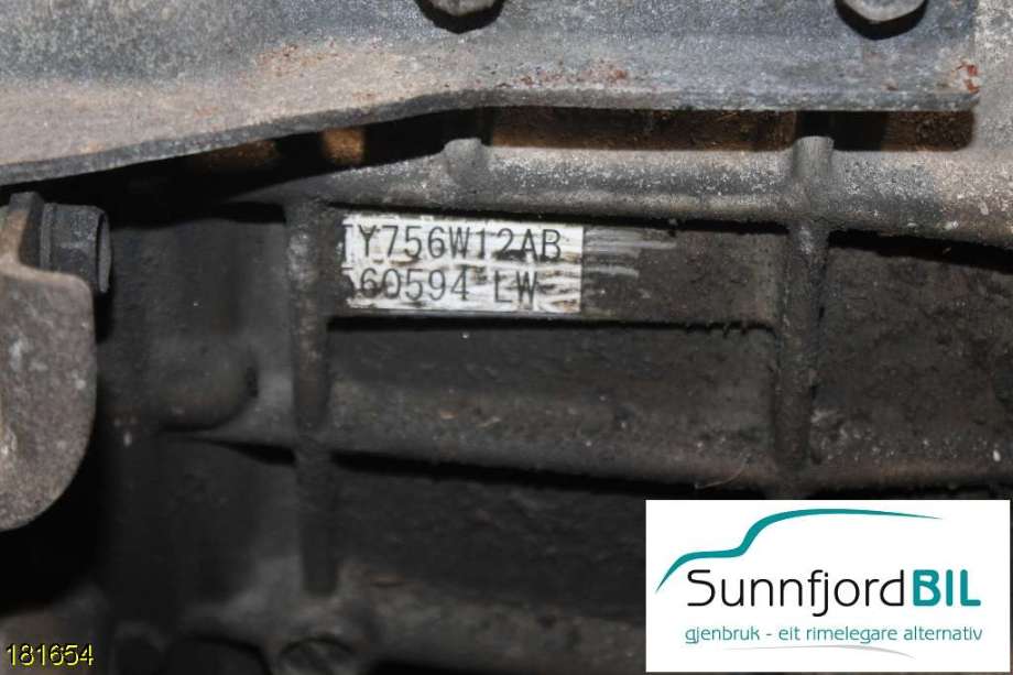 Girkasse manuell 6-trinn til Subaru Impreza 2008-2012 (Type III) (SUBARU|Y756W12AB|)