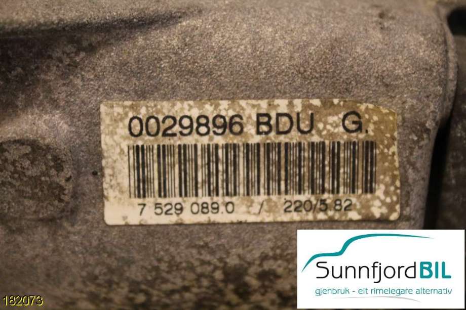 Girkasse manuell til BMW 3-Serie 1998-2005 (E46) (E46) (BMW|S5D 250G - TBDU|23 00 7 534 457)