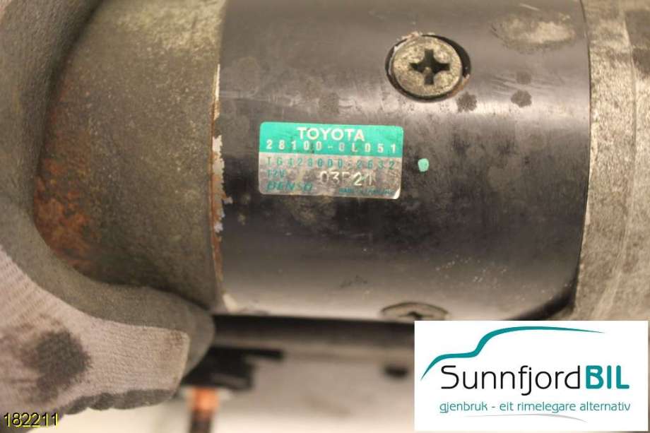 Starter diesel til Toyota Hilux 2012-2016 (TOYOTA|281000L051|TG4280002632|)