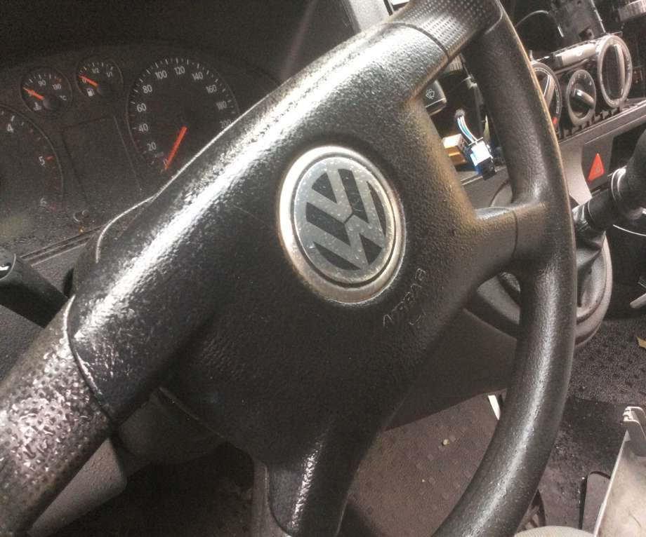 Airbag rattpute til VW Transporter / Caravelle 2003-2009 (Fase 1) (T5) (T5) (VOLKSWAGEN|7H0880201Q|)