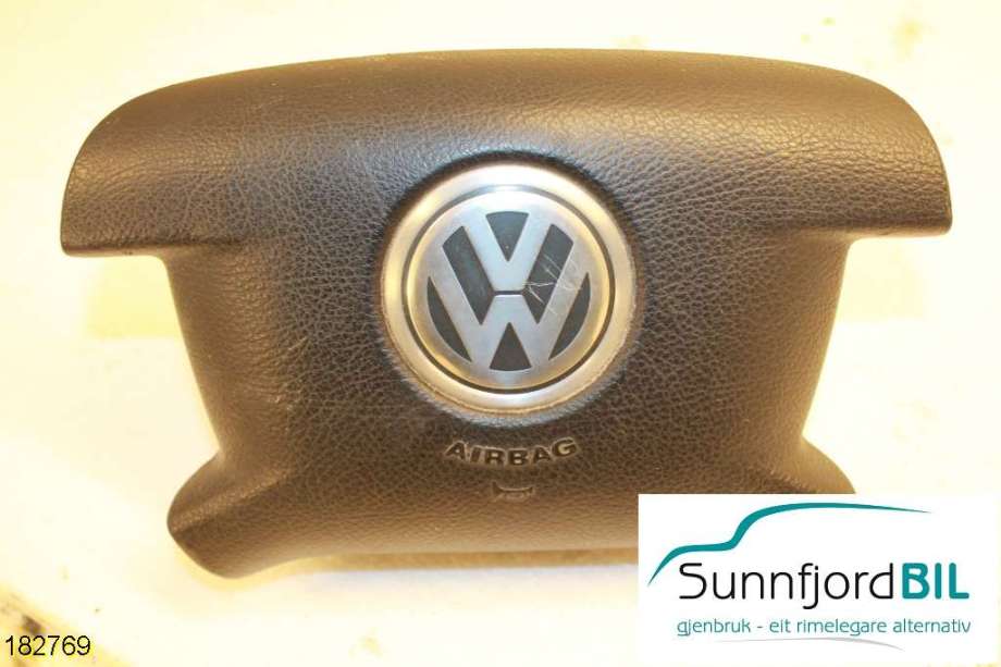 Airbag rattpute til VW Transporter / Caravelle 2003-2009 (Fase 1) (T5) (T5) (VOLKSWAGEN|7H0880201Q|)