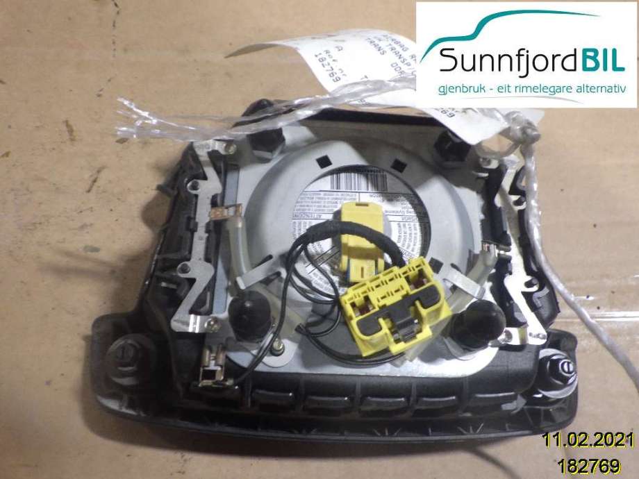 Airbag rattpute til VW Transporter / Caravelle 2003-2009 (Fase 1) (T5) (T5) (VOLKSWAGEN|7H0880201Q|)