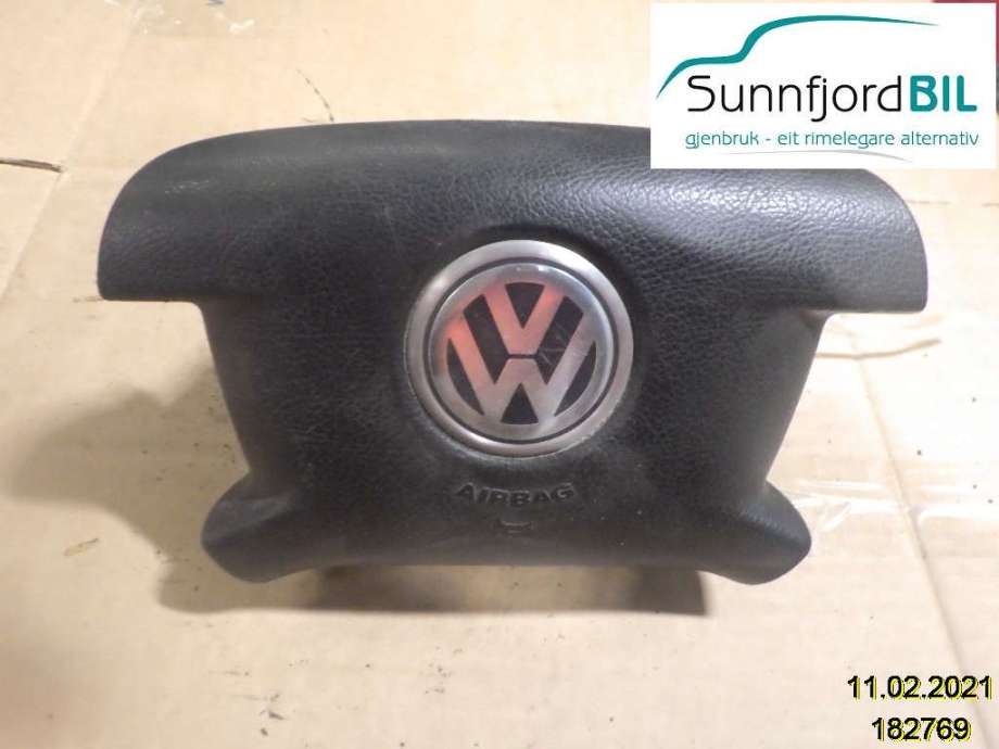 Airbag rattpute til VW Transporter / Caravelle 2003-2009 (Fase 1) (T5) (T5) (VOLKSWAGEN|7H0880201Q|)