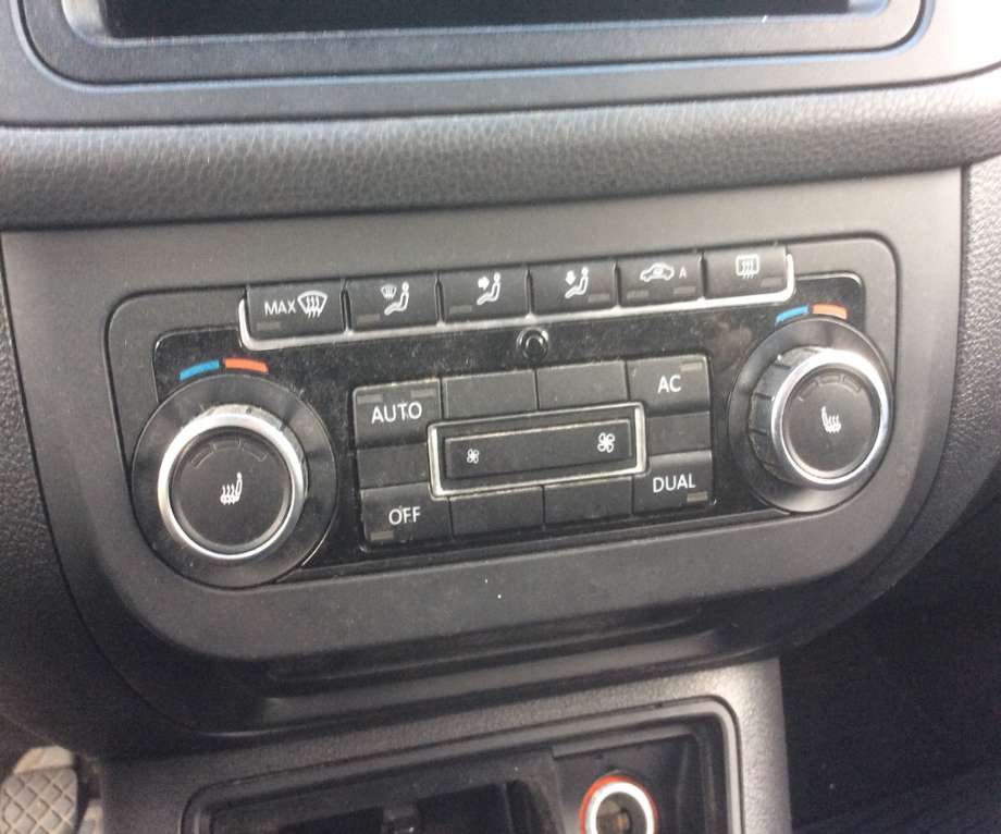 Varmeapparat betjening til VW Golf, Plus/Cross, 2009-2013 (Fase 2)  (VOLKSWAGEN|)