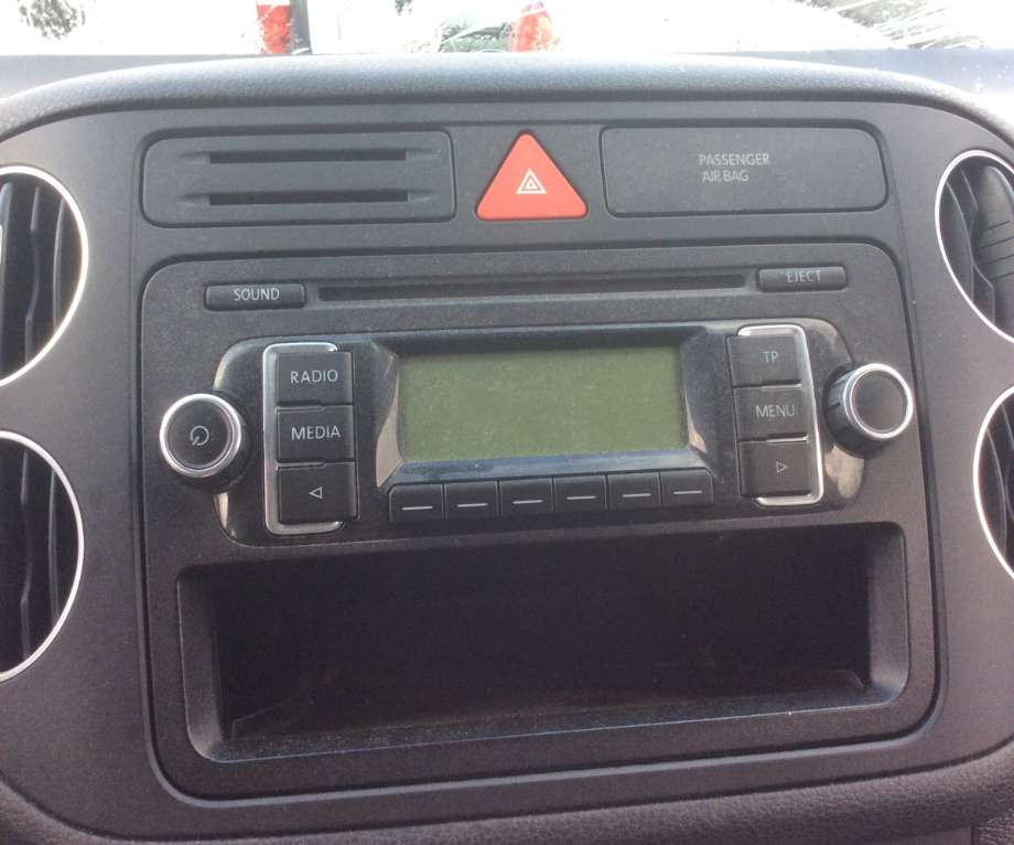 Bilstereo til VW Golf, Plus/Cross, 2009-2013 (Fase 2)  (VOLKSWAGEN|)