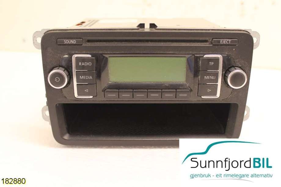 Bilstereo til VW Golf, Plus/Cross 2009-2013 (Fase 2)  (VOLKSWAGEN||5M0035156B)
