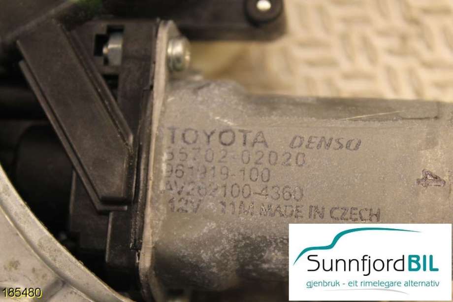 Ruteheis venstre til Toyota Auris 2010-2012 (Type I, Fase 2)  (TOYOTA|975514104|)
