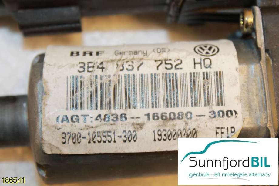 Ruteheis høyre til VW Passat 2001-2005 (B5,3BG) (B5,3BG) (VOLKSWAGEN PASSAT|)