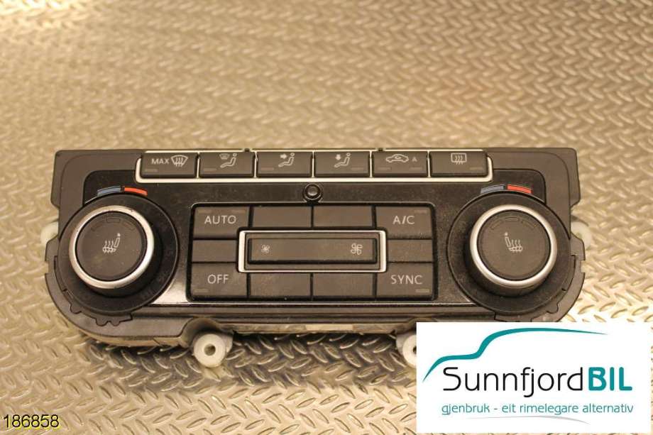 Varmeapparat betjening til VW Golf VI 2008-2012  (VOLKSWAGEN||5K0907044GK)