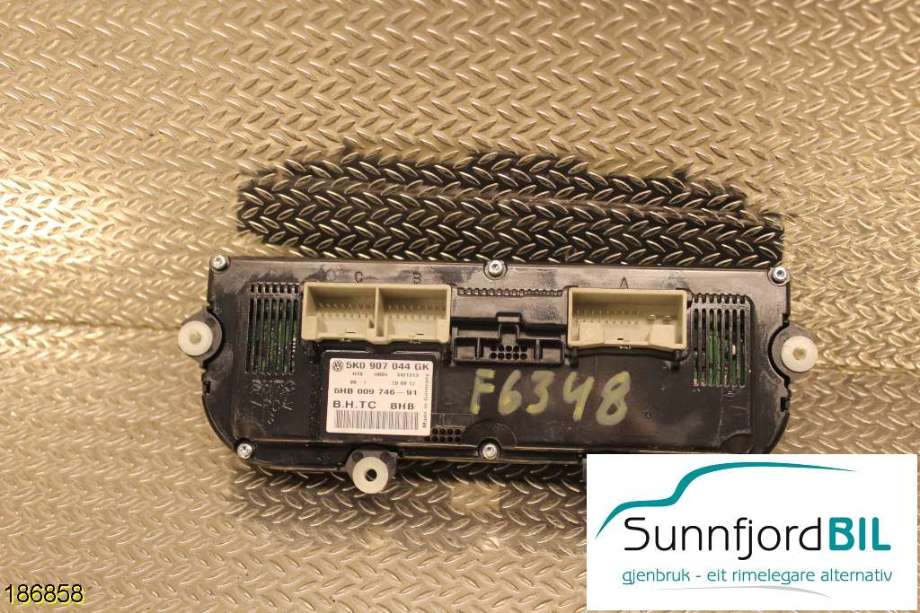 Varmeapparat betjening til VW Golf VI 2008-2012  (VOLKSWAGEN||5K0907044GK)